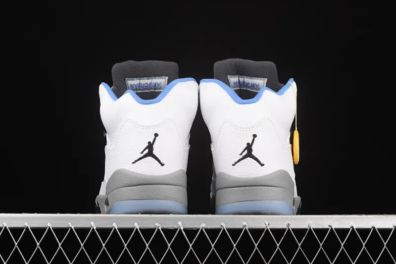 All categories Air Jordan Jordan series basketball shoes Air Jordan 5 G version Air Jordan 5 "Stealth 2.0" AJ5 Joe 5 white and blue color 440888-140